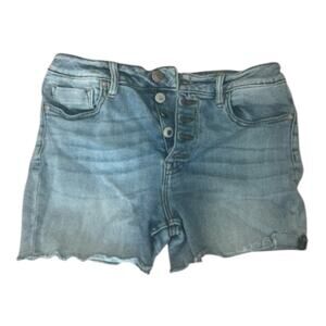 VIGOSS Denim Ace High Rise Button-Fly Cut-Off Short Women's Size 29